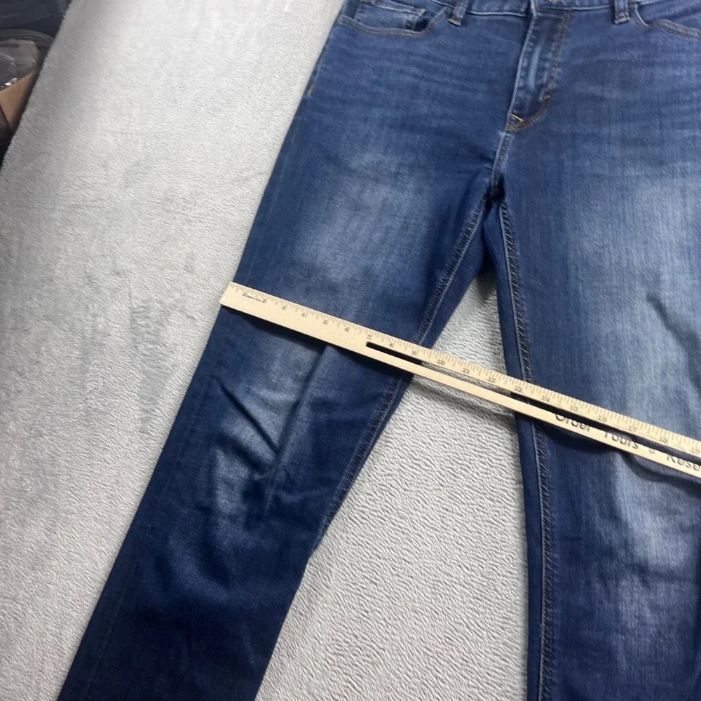 Banana Republic Traveler Jeans Mens 34x34 Slim‎ Fit Blue Denim Pants Medium Wash